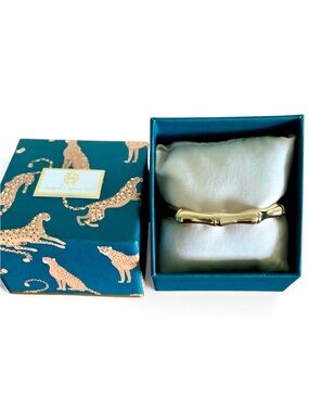 House of Harlow gold bamboo bangle